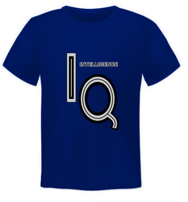 IQ Intelligence T-shirt - Navy