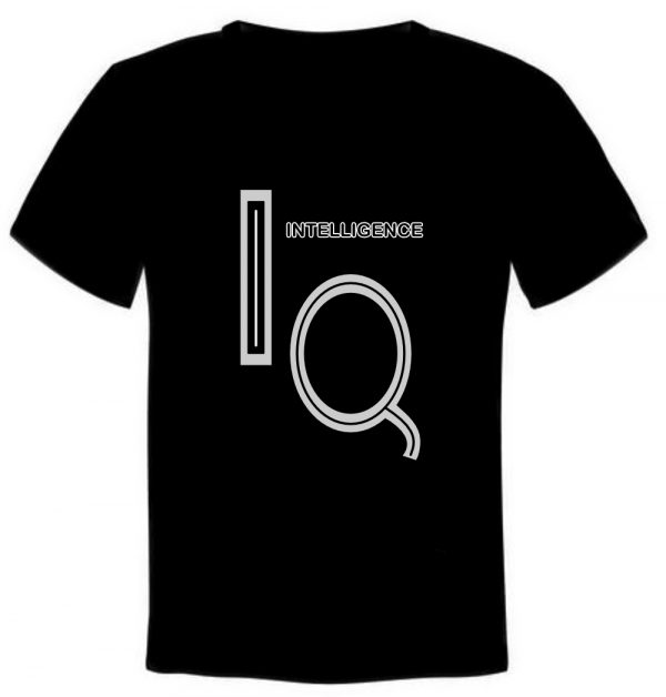 IQ Intelligence T-shirt - Black