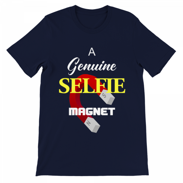 A Genuine Selfie T-shirt - navy