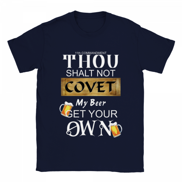 11th Commandment t-shirt - navy