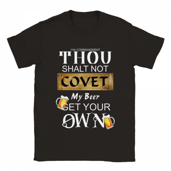 11th Commandment t-shirt - military brown