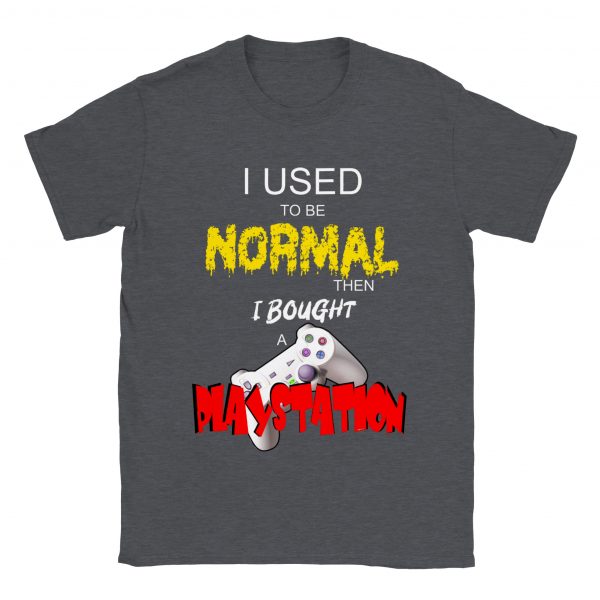 I Used To Be Normal Tee - Dark Heather
