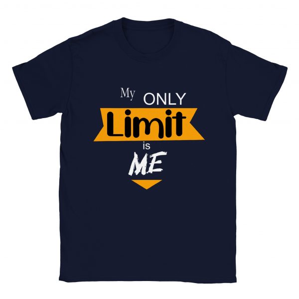 My Only Limit Unisex T-shirt - navy