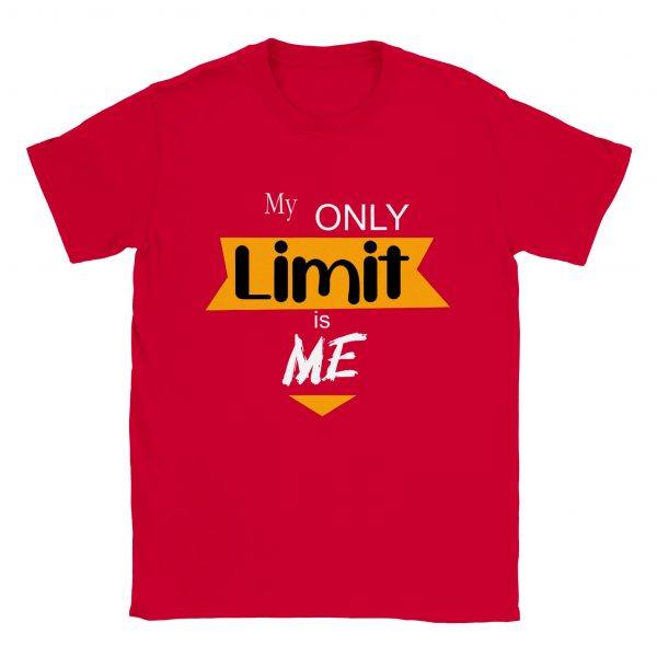 My Only Limit Unisex T-shirt - red