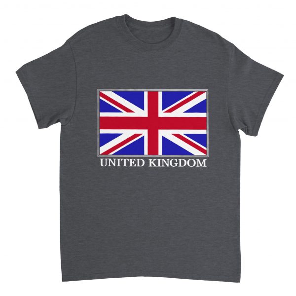 United Kingdom Unisex Tee - Sport Grey