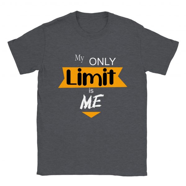My Only Limit Unisex T-shirt - dark heather