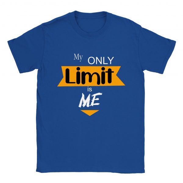 My Only Limit Unisex T-shirt - royal