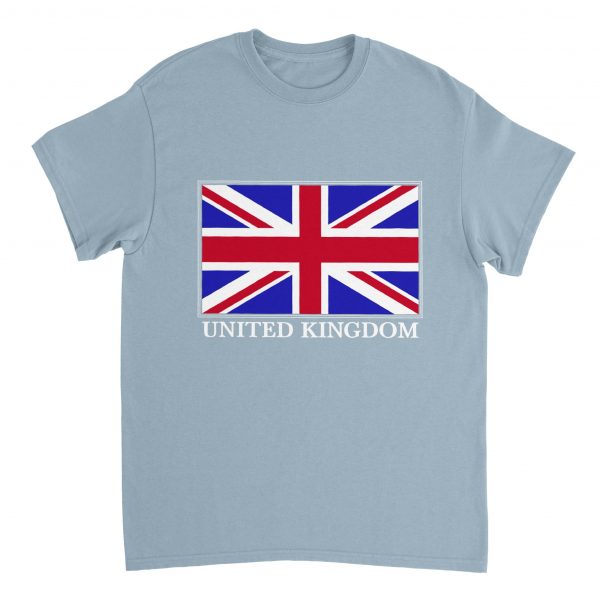 United Kingdom Unisex Tee - Lt Blue
