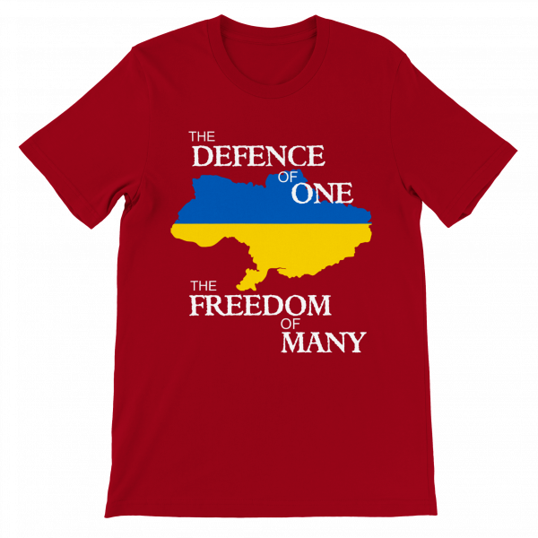 The Defence of One Unisex Tee - Red