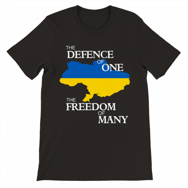 The Defence of One Unisex Tee - Black