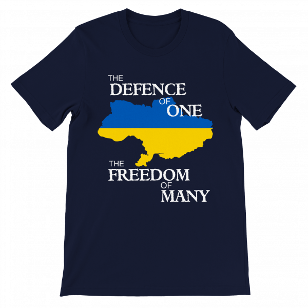 The Defence of One Unisex Tee - Navy